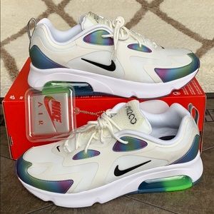 • NIKE AIR MAX 200 20 Summit White/Black Men’s